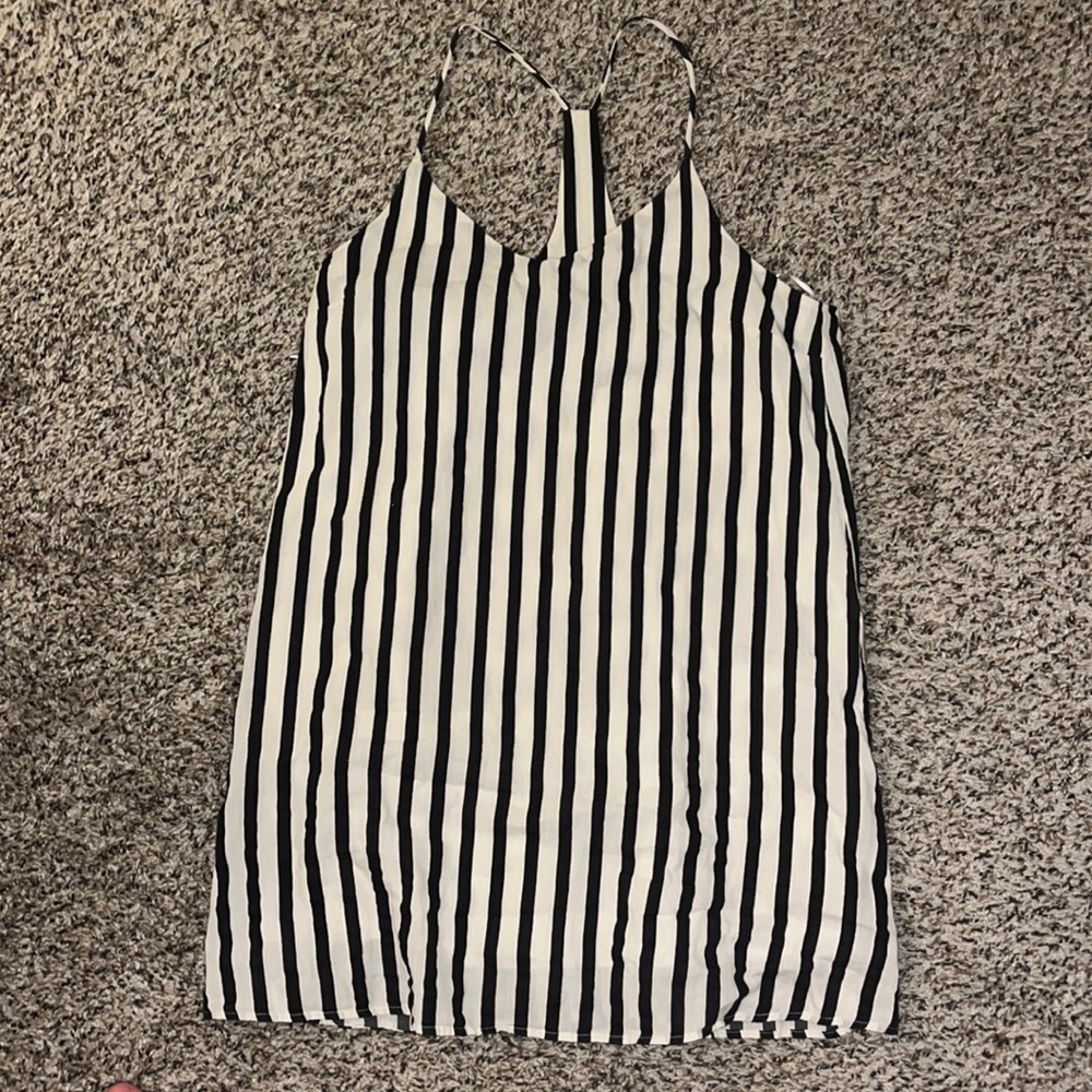 Material Girl striped dress